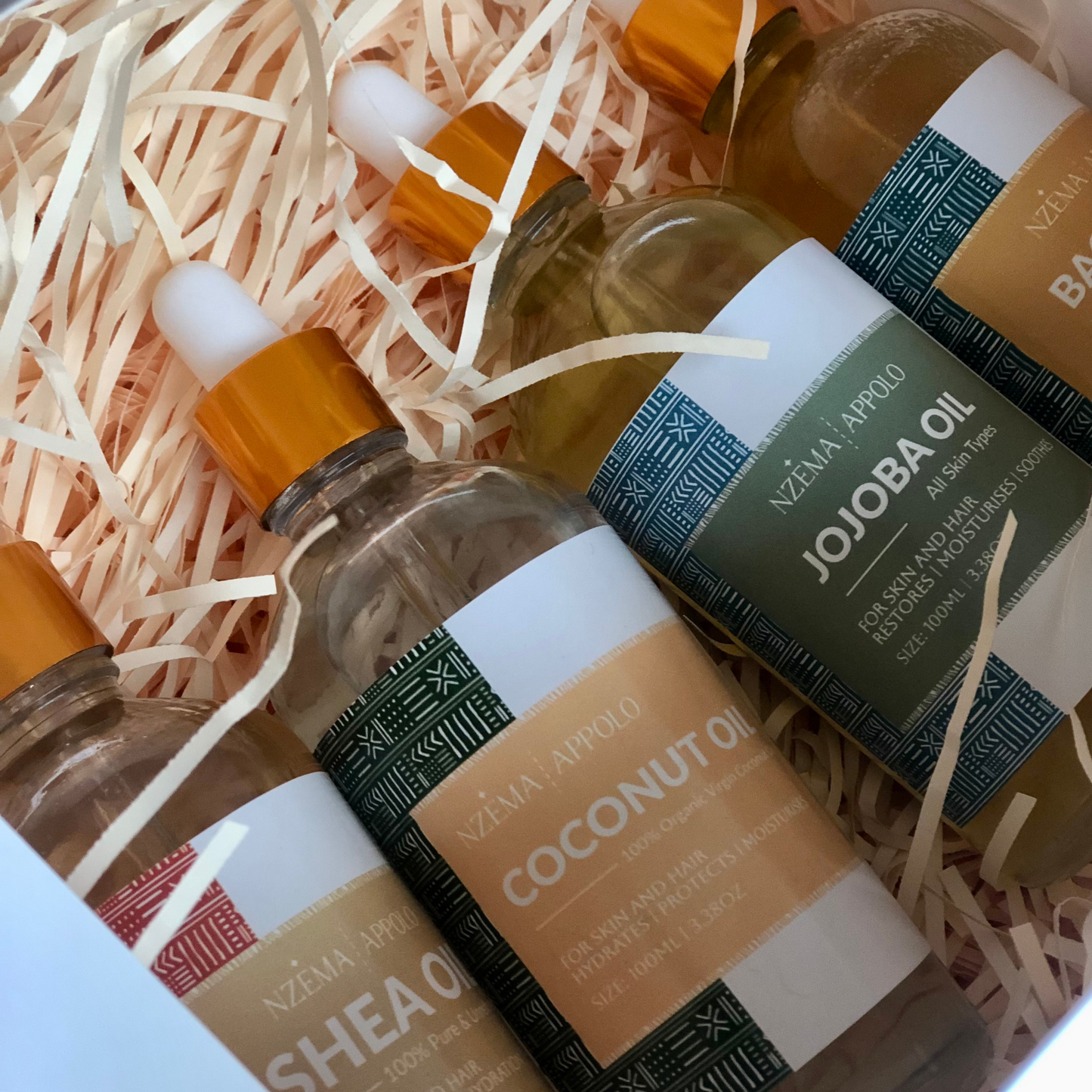 Natural Body Oils Gift Pack of 4