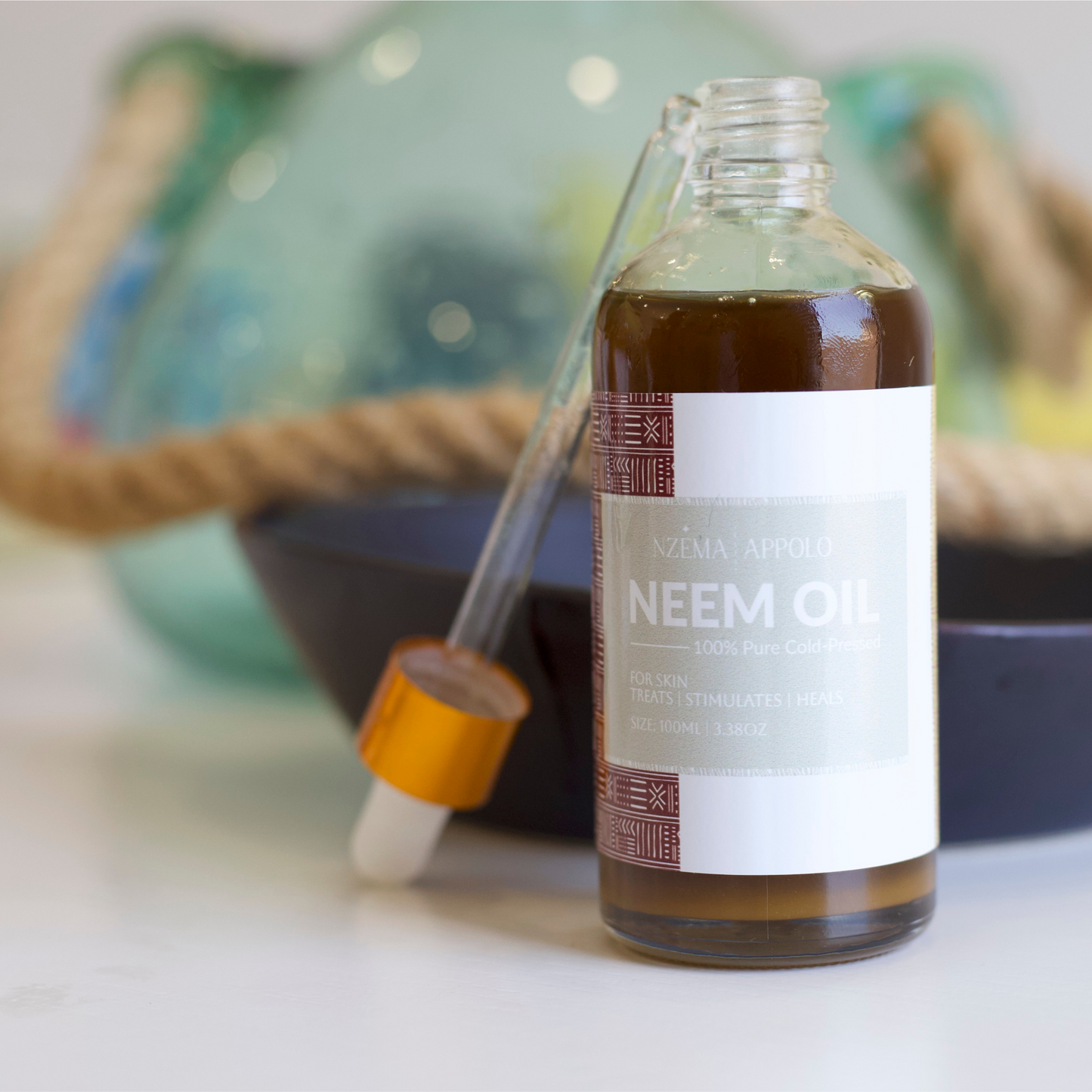Nzema Appolo Cold-Pressed Neem Oil 100ml